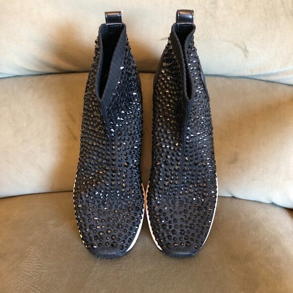 Michael Kors Zuma Wedge Bootie Slip-On Sneaker Shoe Boot - Picture 6 of 15